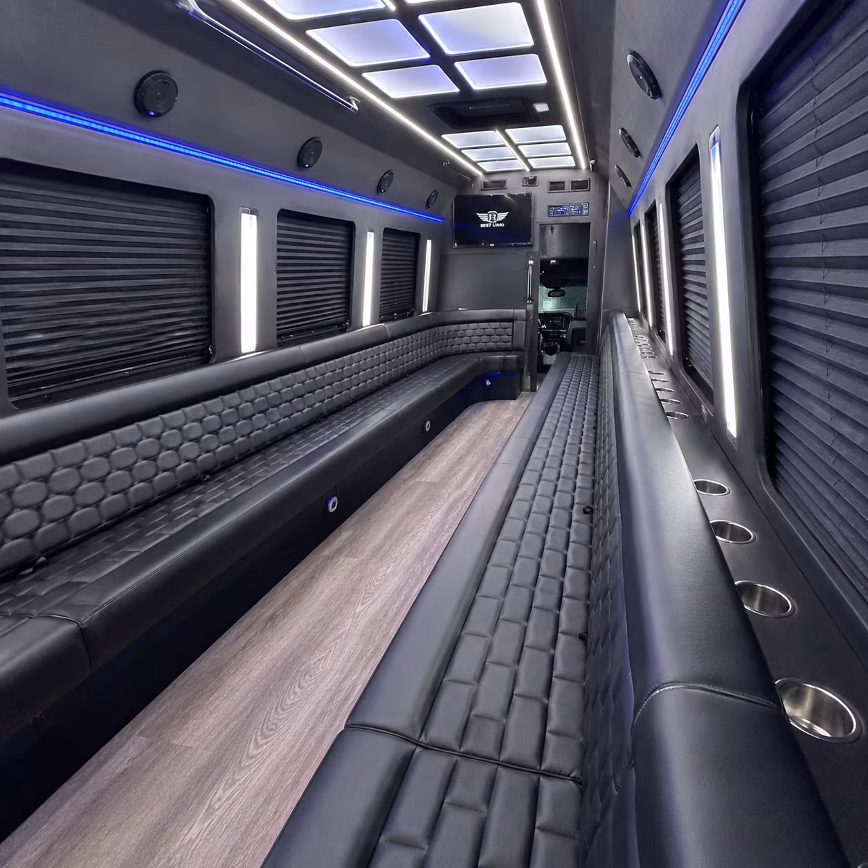 sunnyvale party bus rentals inside