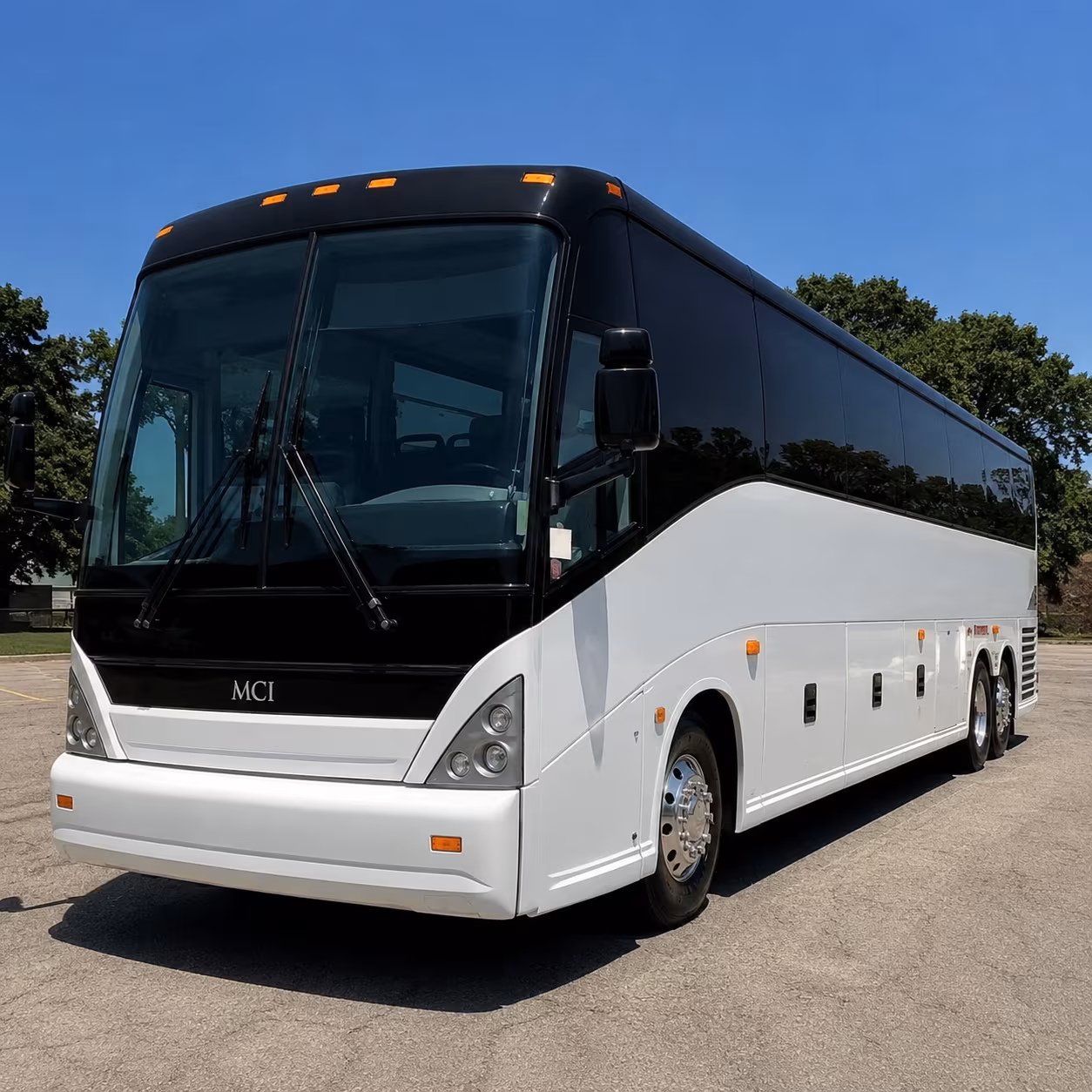 through a network of bus companies you re never stuck with one fleet on a busy travel day